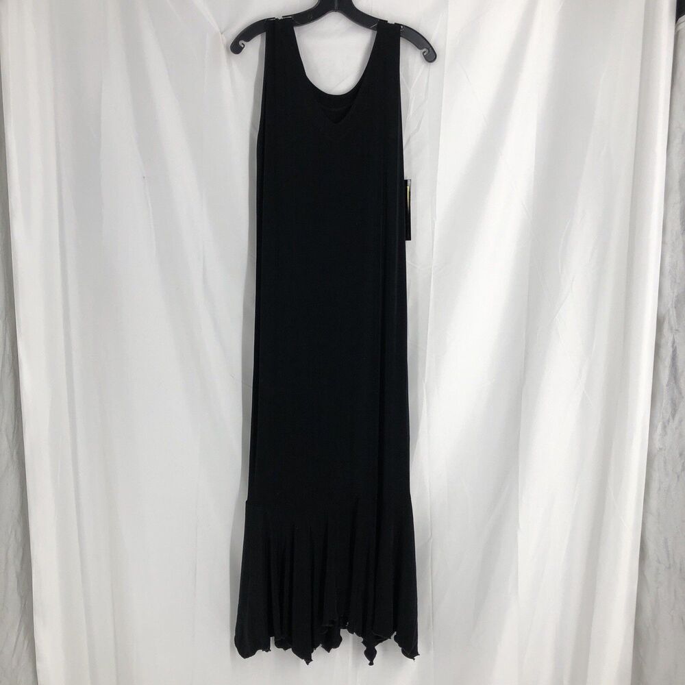 A Touch of Class Clothing Women Black Long Mermaid Dress S/M